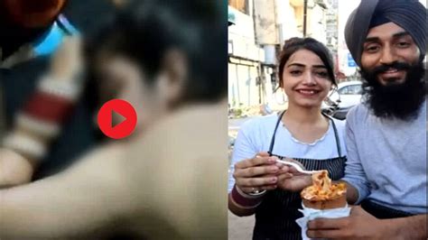 kulhad pizza viral hot video|Kulhad pizza couple talks about video controversy,。